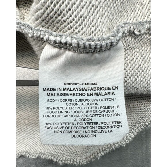 Nike Men’s XL Half Zip Hooded Pullover Sweatshirt Gray 805132-091 Red Tag - Picture 5 of 12